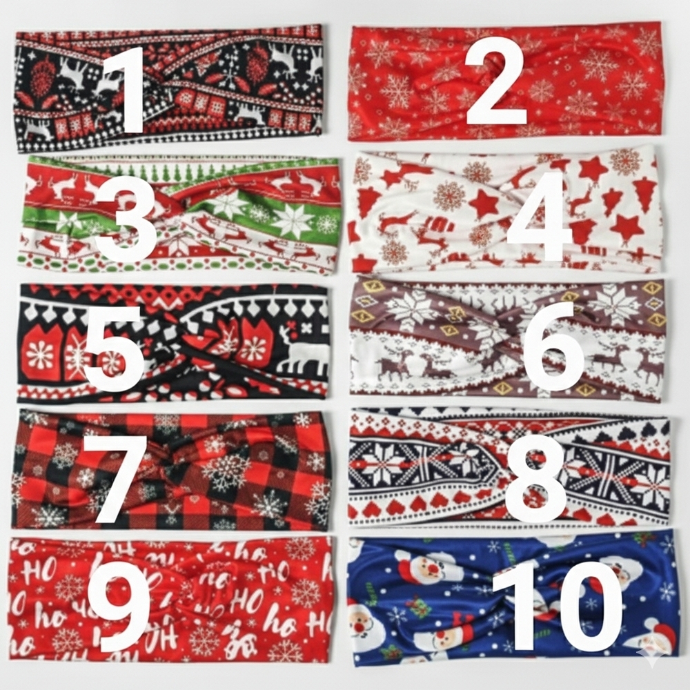 (1) Festive Holiday Headband